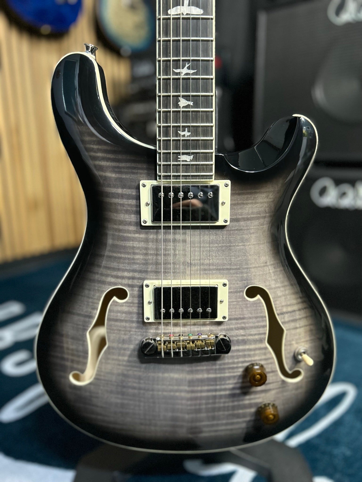 SE Hollowbody II - Charcoal Burst – PRSFinder