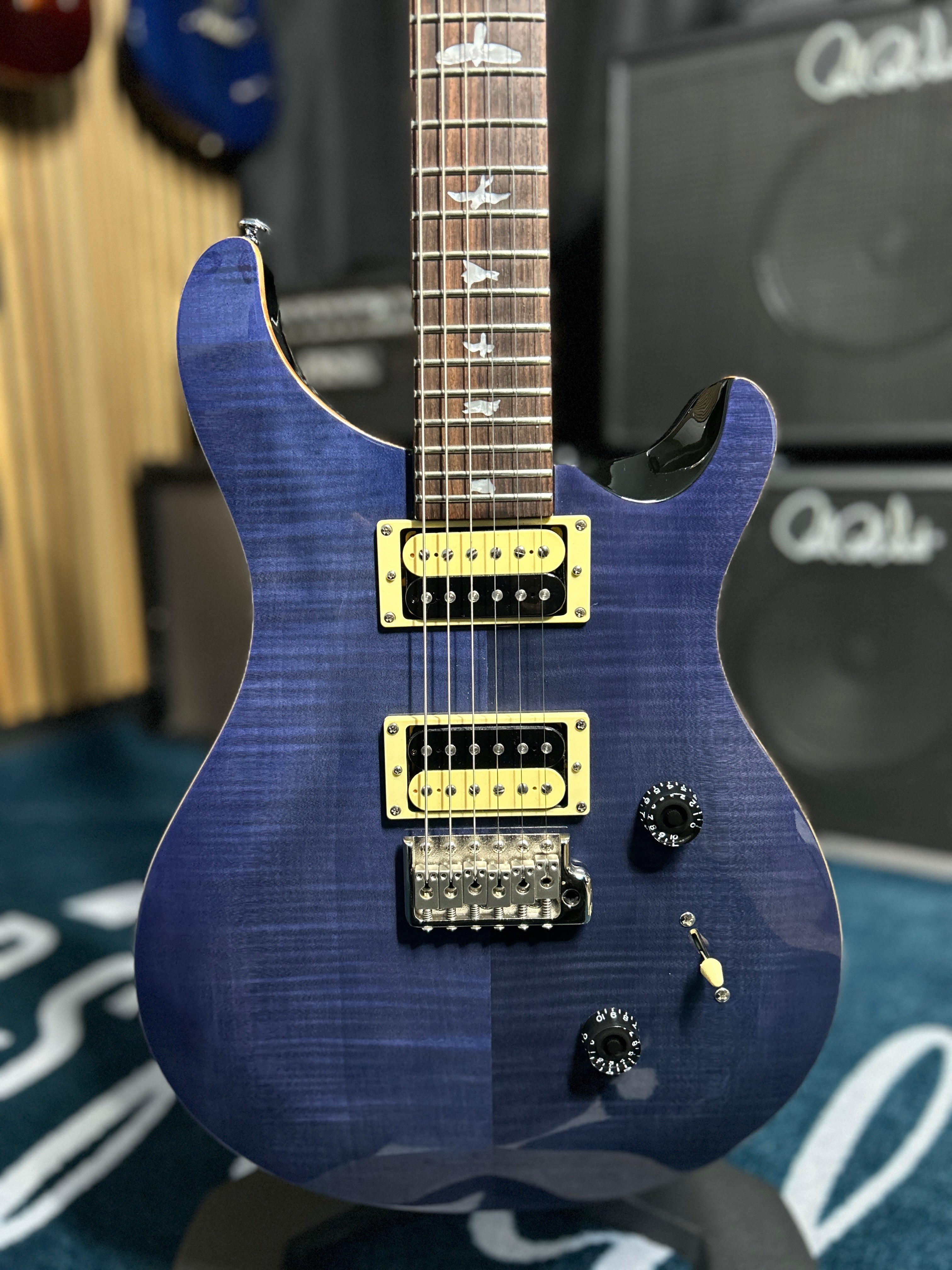 Prs se custom on sale 24 sapphire