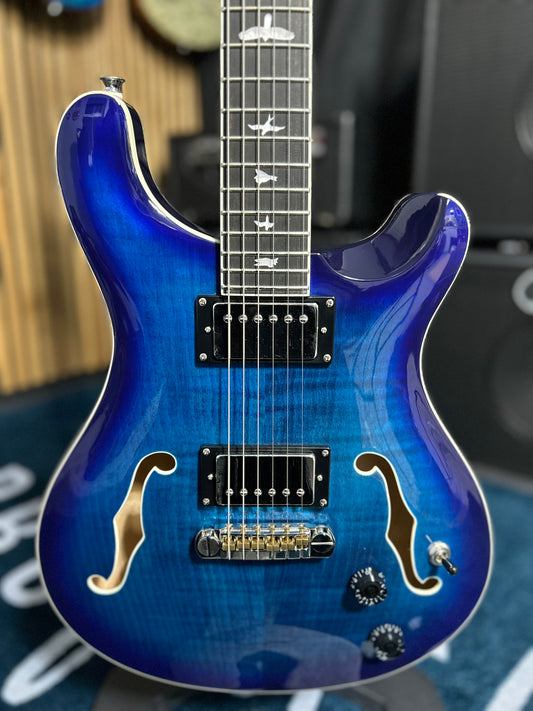 SE Hollowbody II - Faded Blue Burst