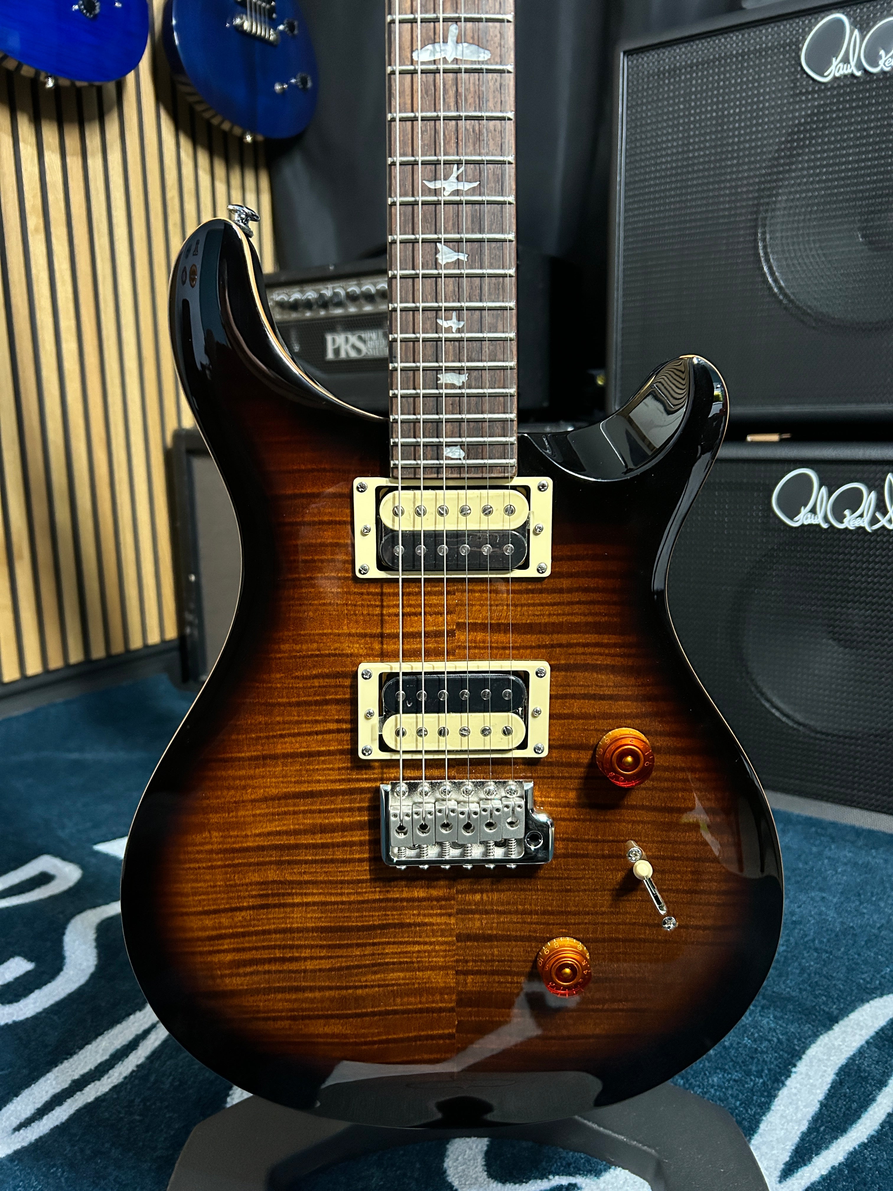 SE Custom 24 - Black Gold Burst – PRSFinder