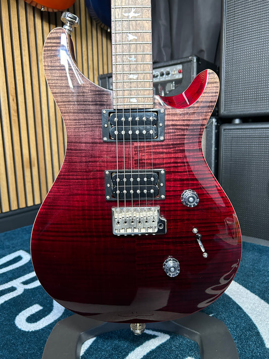 SE Custom 24 - Charcoal Cherry Fade Limited Edition